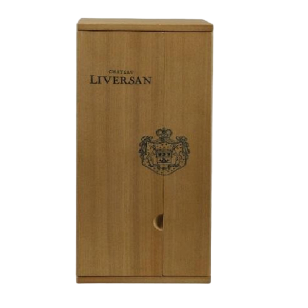 Elegant wooden wine box