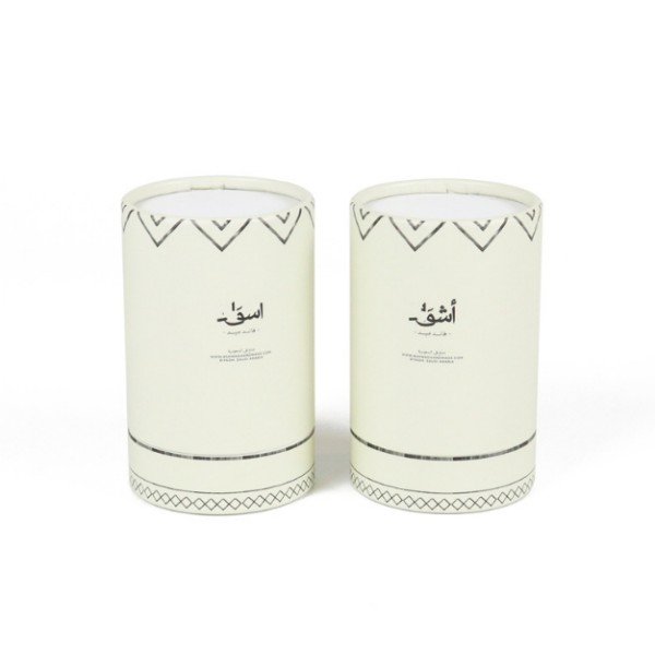 Cylinder luxury perfume box