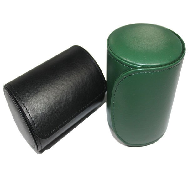 Dark green PU leather tie box - Image 3