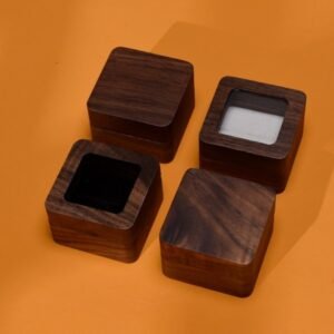wooden ring boxes