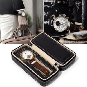 Luxury watch double-position box