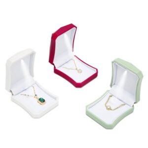 Octagonal luxury jewelry box