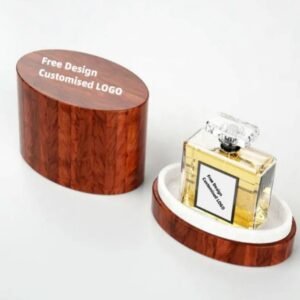 Oval luxury perfume box