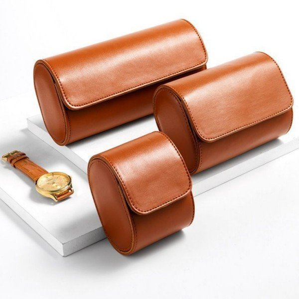 PU Fashion Oval Watch box