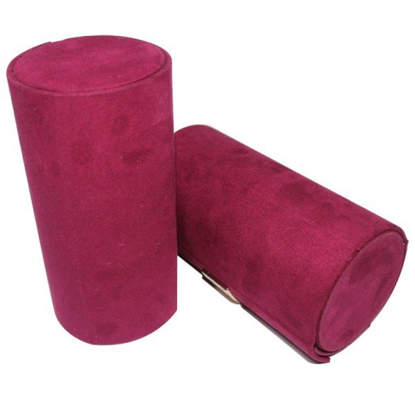 Red roll-up jewelry box - Image 5