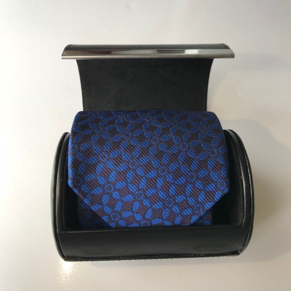 Stylish PU leather tie box - Image 2