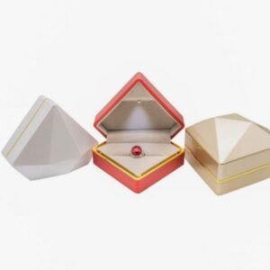 Unique triangular jewelry box